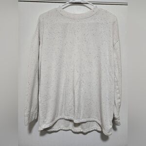 Three Dots Speckled Crew Shirt